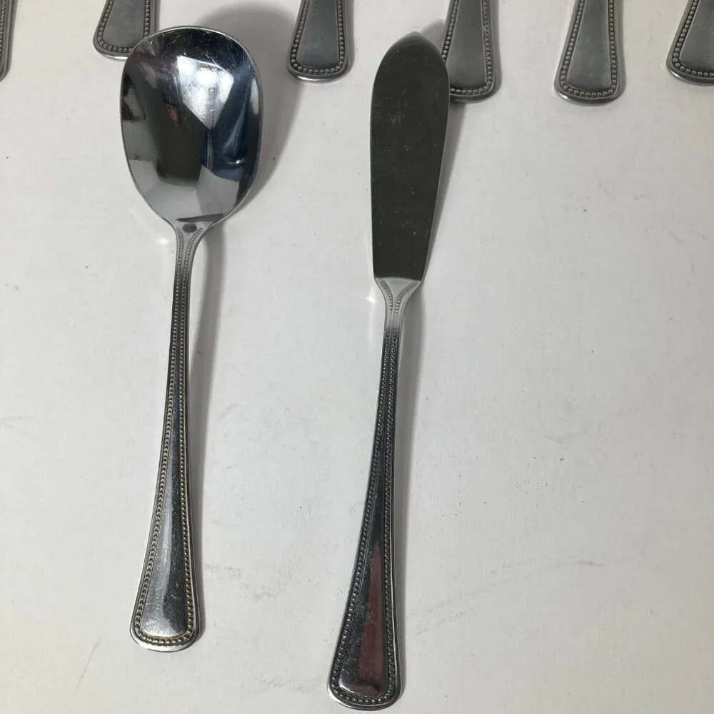 14 Piece 1881 Rogers‎ Oneida Ltd Flatware 6 Tbs 6tsp jam spoon butterknife